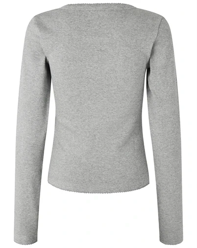 Mbym - Otis Crochet-M - Grey Melange